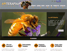 Tablet Screenshot of apiterapiamexico.com